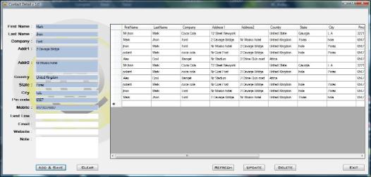 Contact Detail , Cured Software Solution